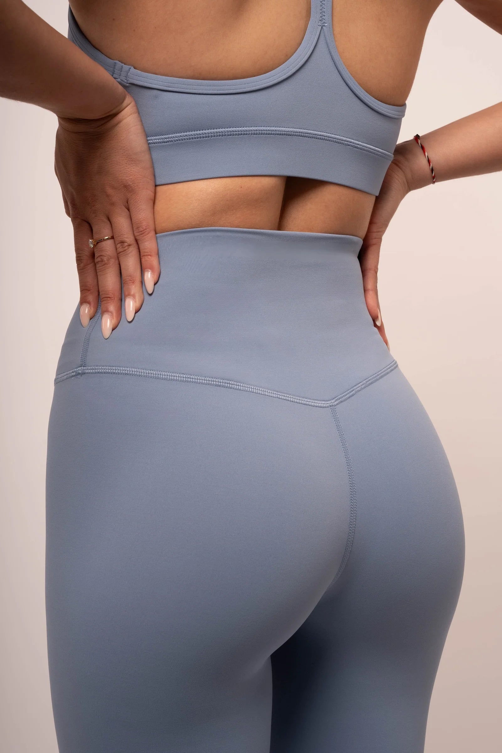 Set blue latte - top + legging