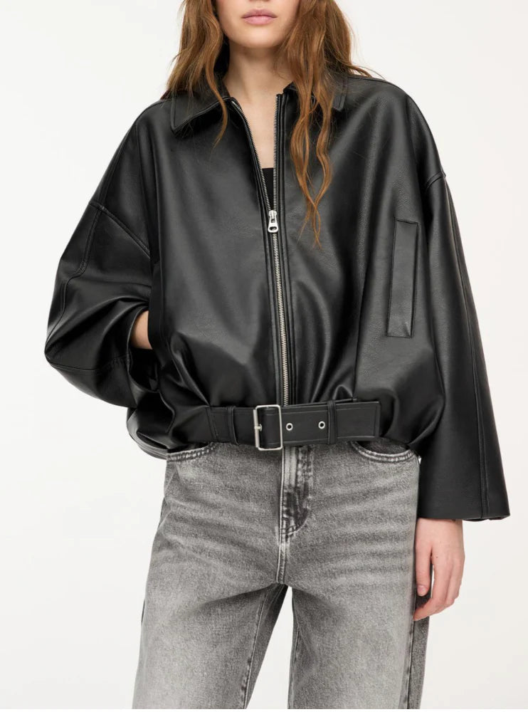Veste en cuir femme - Esmée